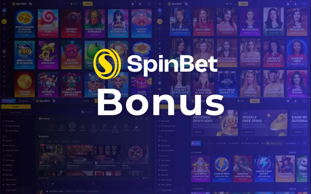 SpinBet Casino Bonus Logo