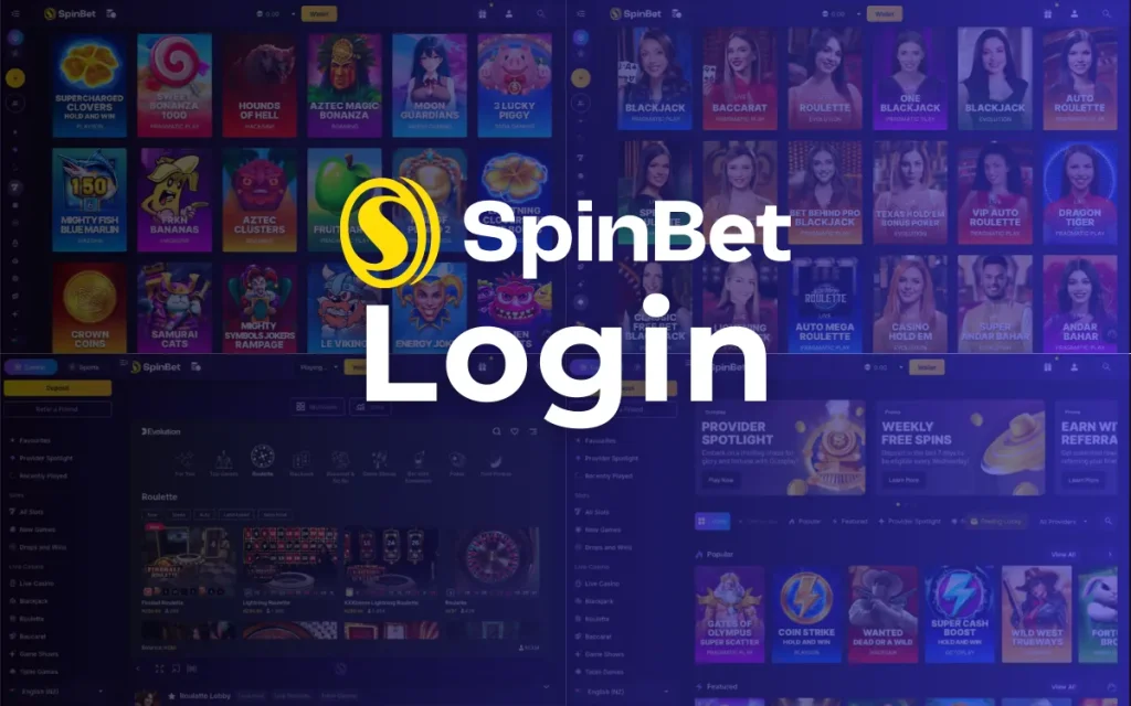 SpinBet Casino Login Logo