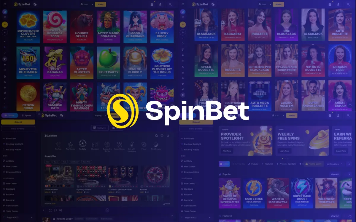 SpinBet Casino Logo