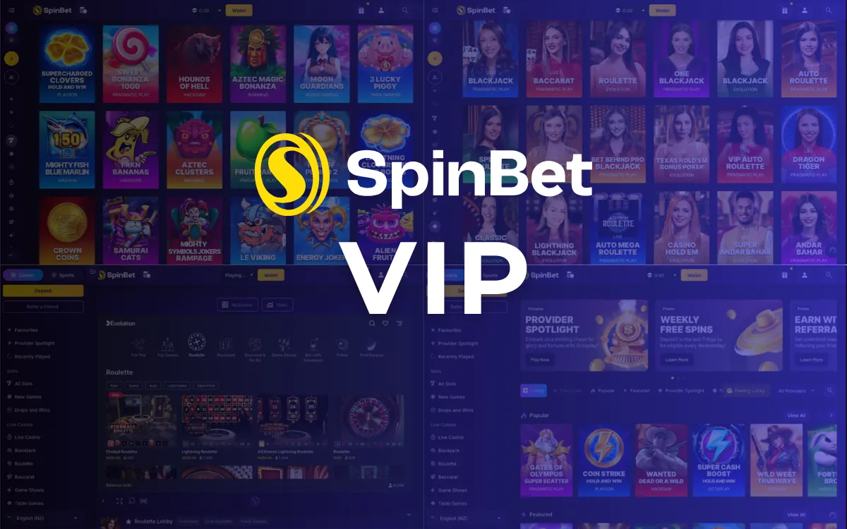 SpinBet VIP Logo