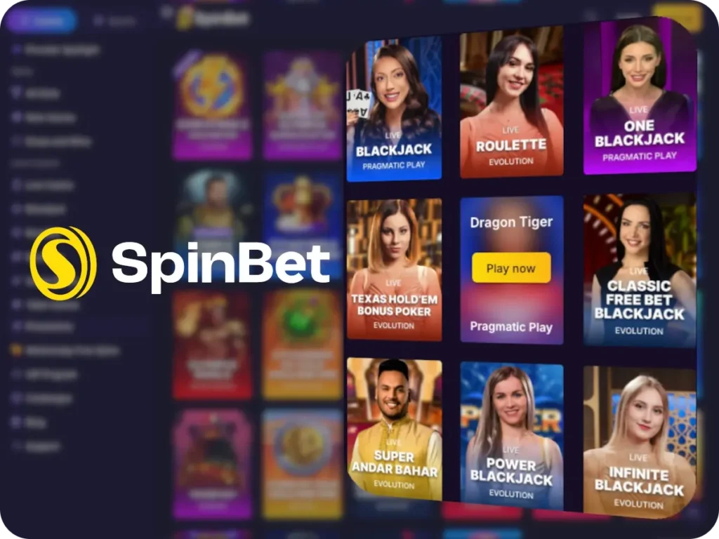 spin bet live collection